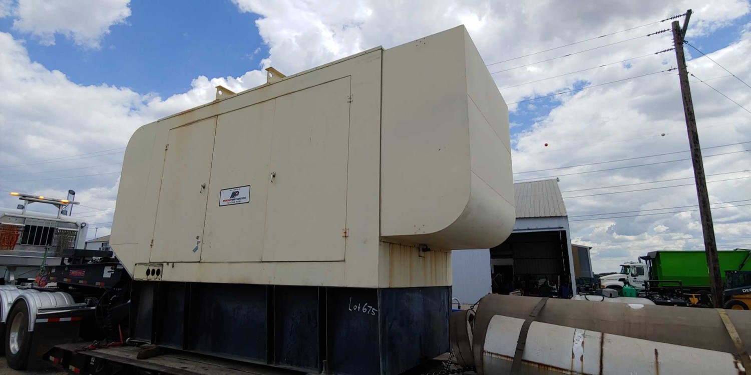 Kohler 500KW Diesel Generator 572RSL4024 / ES-19981 w/ Diesel storage tank 495 Hours